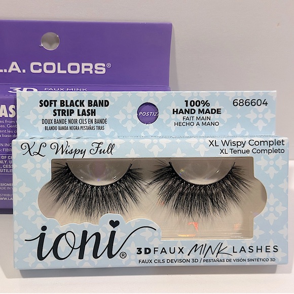 L.A. Colors DramatiLash and Ioni XL Wispy Lashes Set - Picture 8 of 8